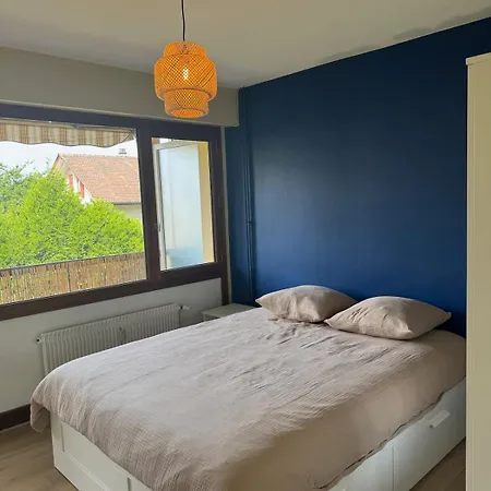 Le Colloud - T2 Moderne Proche Centre Et Balcon Garage * 托农莱班