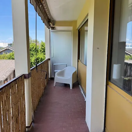 公寓 Le Colloud - T2 Moderne Proche Centre Et Balcon Garage 托农莱班